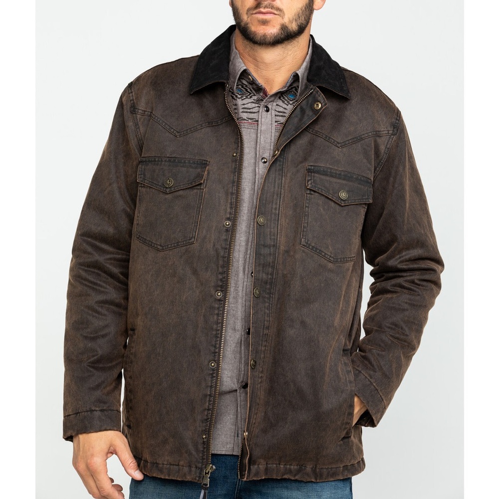 Cody James Oilskin Field Coat